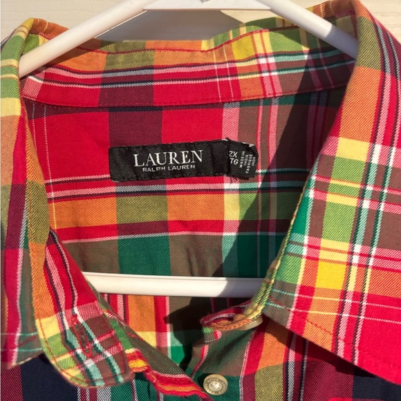 Ralph Lauren Multicolor Plaid Shirt - Picture 3 of 4